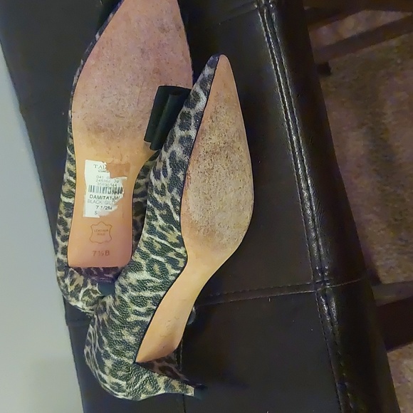 Talbots' Ladies Leopard Print Pumps - Picture 3 of 4